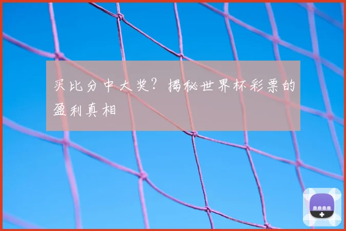 买比分中大奖？揭秘世界杯彩票的盈利真相